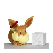 Load image into Gallery viewer, Pokemon Plush Eevee Gigantamax 15in 2020 Pokemon Center