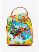 Load image into Gallery viewer, Disney Mini Backpack Lilo & Stitch Isometric House Our Universe