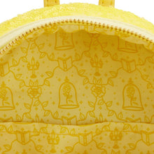 Load image into Gallery viewer, Disney Mini Backpack Belle Sequin Loungefly