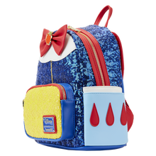 Load image into Gallery viewer, Disney Mini Backpack Wallet Set Snow White Sequin Cosplay Loungefly