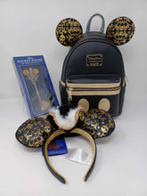 Load image into Gallery viewer, Disney Mini Backpack, Ears, and Key Set Mickey Mouse The Main Attraction Loungefly