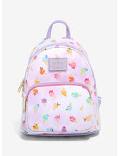 Load image into Gallery viewer, Pokemon Mini Backpack Pokemon Ice Cream Acid Wash Loungefly