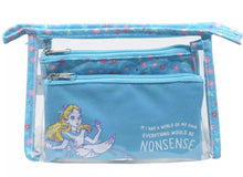 Load image into Gallery viewer, Disney Makeup Bag Set Alice in Wonderland Loungefly