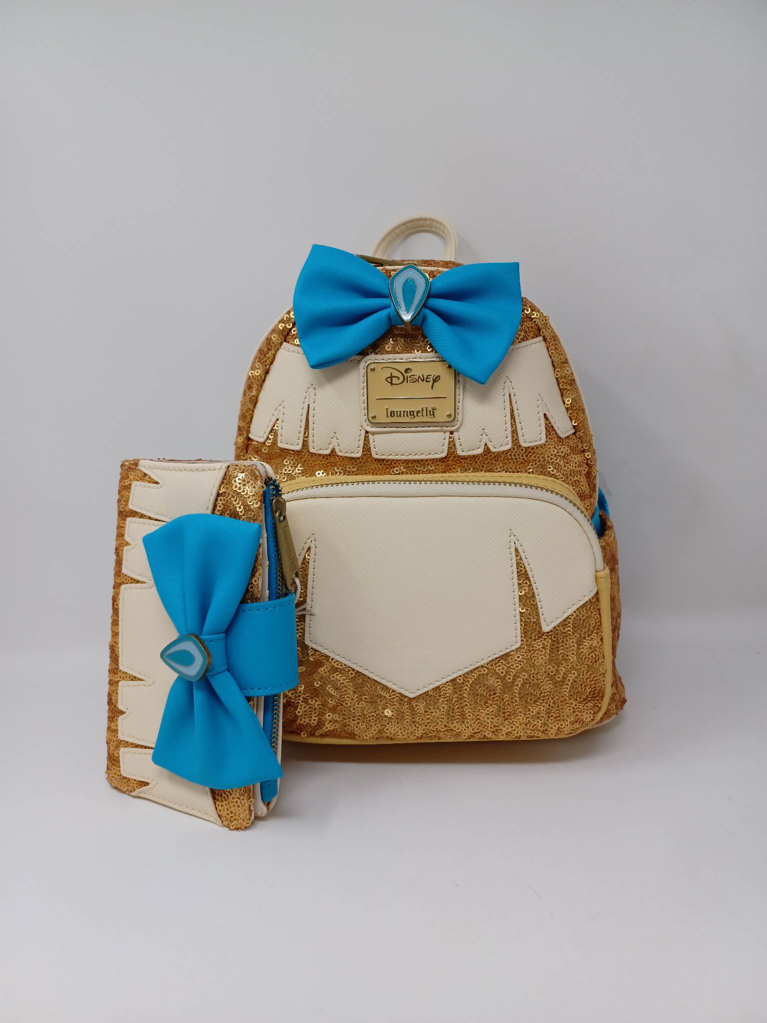 Loungefly Disney 100 Sequin Backpack & Wallet Set Loungefly Hallmark Exclusive Disney 100th | Mercari main image 2