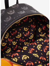 Load image into Gallery viewer, Disney Mini Backpack Lilo & Stitch: The Series Angel & Stitch Jack-O-Lantern Glow-in-The-Dark Loungefly