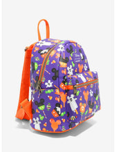 Load image into Gallery viewer, Disney Mini Backpack Mickey Mouse Halloween Candy Treats AOP Loungefly