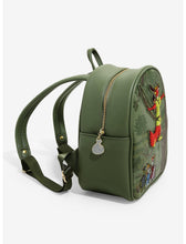 Load image into Gallery viewer, Disney Mini Backpack Robin Hood Forest Embroidered Loungefly