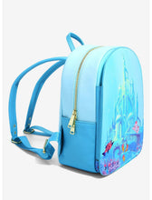 Load image into Gallery viewer, Disney Mini Backpack The Little Mermaid Castle Loungefly
