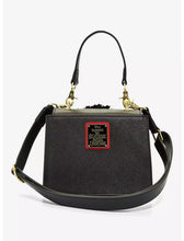 Load image into Gallery viewer, Disney Nightmare Before Christmas Satchel Crossbody Bag Jack Wreath Loungefly