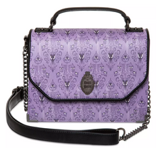 Load image into Gallery viewer, Disney Parks Crossbody Haunted Mansion Wallpaper Loungefly