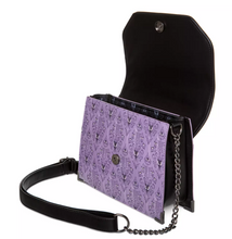 Load image into Gallery viewer, Disney Parks Crossbody Haunted Mansion Wallpaper Loungefly