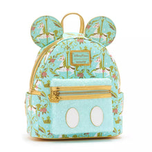 Load image into Gallery viewer, Disney Parks Mini Backpack Ears Key Set Prince Charming Carousel Loungefly