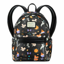 Load image into Gallery viewer, Disney Parks Mini Backpack Mickey Mouse Halloween Treats AOP Loungefly