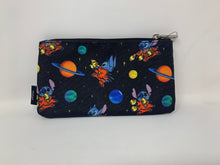 Load image into Gallery viewer, Disney Zipper Pouch Stitch Outer Space Loungefly