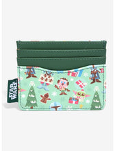 Load image into Gallery viewer, Star Wars Cardholder The Mandalorian Chibi Holidays Loungefly