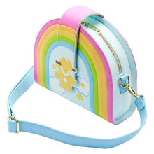 Load image into Gallery viewer, Care Bears Crossbody Bag Funshine Bear Rainbow Swing Loungefly