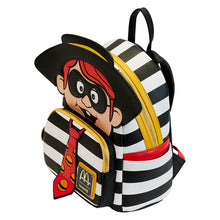 Load image into Gallery viewer, McDonald's Mini Backpack Hamburglar Cosplay Loungefly
