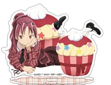 Load image into Gallery viewer, Madoka Magica Acrylic Stand 5pc + Poster INDIVIDUAL Sweets Cafe Ver. MOVIC