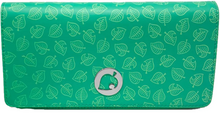Load image into Gallery viewer, Animal Crossing Nintendo Switch Crossbody Sling Bag Teal Leaves