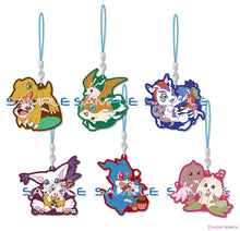 Load image into Gallery viewer, Digimon Adventure Rubber Strap Keychain Blind Box