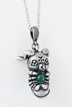 Load image into Gallery viewer, Digimon Necklace Wormmon Natural Stone Adventure 02 The Beginning Tsumugi