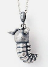 Load image into Gallery viewer, Digimon Necklace Wormmon Natural Stone Adventure 02 The Beginning Tsumugi