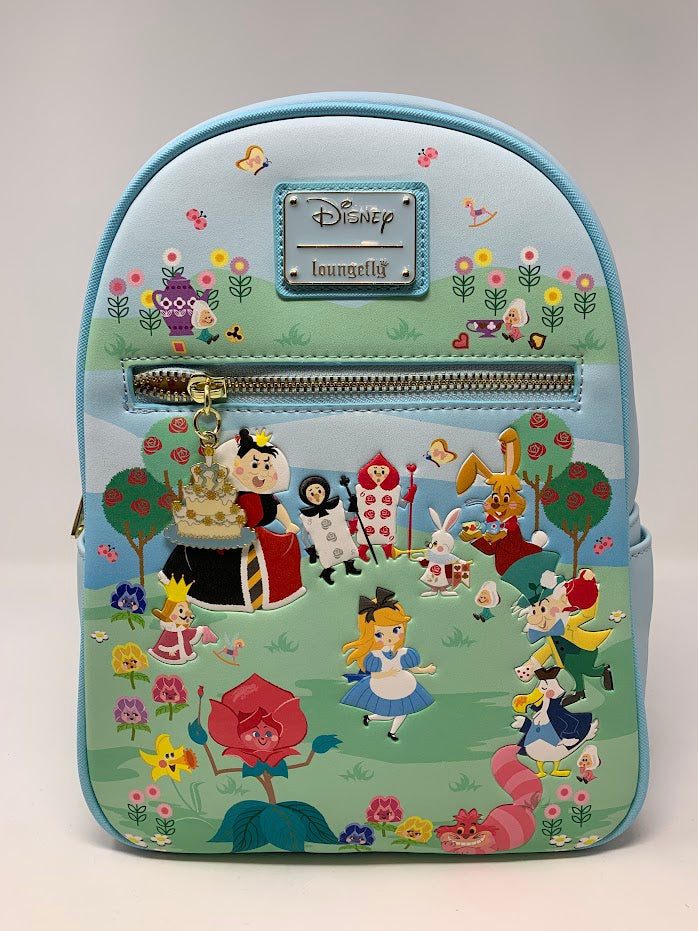 alice in wonderland mini backpack loungefly Alice in Wonderland Chibi Characters US Exc. Mini Backpack