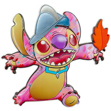 Load image into Gallery viewer, Disney Enamel Pin Stitch Crashes Disney Jumbo Pin #10 Pocahontas Disney