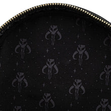 Load image into Gallery viewer, Disney Mini Backpack Core Gen Mandalorian Tattoo Print Loungefly