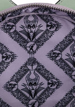 Load image into Gallery viewer, Disney Mini Backpack Maleficent Window Scene Loungefly