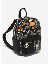 Load image into Gallery viewer, Disney Mini Backpack Skeleton Mickey Halloween GITD Her Universe