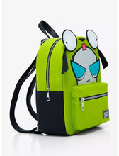 Load image into Gallery viewer, Invader Zim Mini Backpack Gir Dog & Robot Form Bioworld