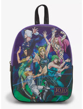 Load image into Gallery viewer, Jojo's Bizarre Adventure Mini Backpack Stone Ocean Group Bioworld