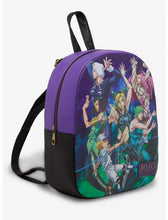 Load image into Gallery viewer, Jojo's Bizarre Adventure Mini Backpack Stone Ocean Group Bioworld