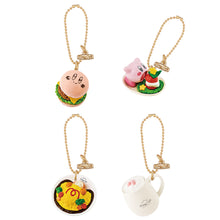 Load image into Gallery viewer, Kirby Keychain Menu Figure Kirby Cafe Ichiban Kuji E Prize Bandai