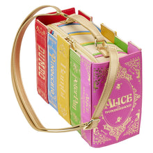 Load image into Gallery viewer, Disney Crossbody Disney Classic Books Stitch Shoppe Loungefly