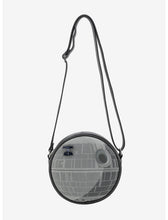 Load image into Gallery viewer, Star Wars Crossbody Death Star Pin Collector Loungefly