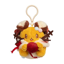 Load image into Gallery viewer, Pokemon Plush Keychain Dedenne Holiday Pokemon Center