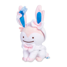 Load image into Gallery viewer, Pokemon Plush Ditto as Sylveon 2019 Pokemon Center