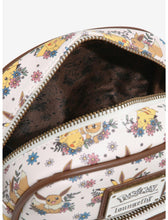 Load image into Gallery viewer, Pokemon Crossbody Pikachu & Eevee Floral Loungefly