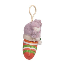 Load image into Gallery viewer, Pokemon Plush Keychain Espurr Holiday Pokemon Center
