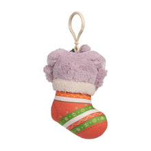 Load image into Gallery viewer, Pokemon Plush Keychain Espurr Holiday Pokemon Center