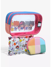 Load image into Gallery viewer, Fruits Basket x Hello Kitty and Friends Cosmetic Bag Set Chibi Bioworld