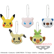 Load image into Gallery viewer, Pokemon Keychain Plush Faces Vol. 1 2022 Banpresto