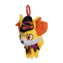 Load image into Gallery viewer, Pokemon Plush Keychain Fennekin Spooky Festival Pokemon Center