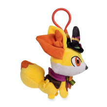Load image into Gallery viewer, Pokemon Plush Keychain Fennekin Spooky Festival Pokemon Center