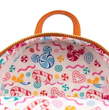 Load image into Gallery viewer, Disney Mini Backpack Mickey and Minnie Gingerbread House Loungefly