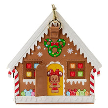 Load image into Gallery viewer, Disney Crossbody Gingerbread House Stitch Shoppe Loungefly