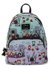 Load image into Gallery viewer, Disney Mini Backpack Hocus Pocus Scene AOP Loungefly