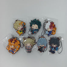 Load image into Gallery viewer, My Hero Academia Rubber Keychain Collection Set 2 Heroes and Villains T-ARTS